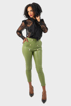 Pantalone Verde oliva OPIUM Milano - OPM-PN-390/VICK