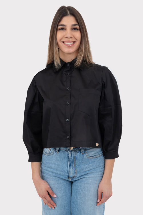 Camicia Nero OPIUM Milano - OPM-CM-217/COTO