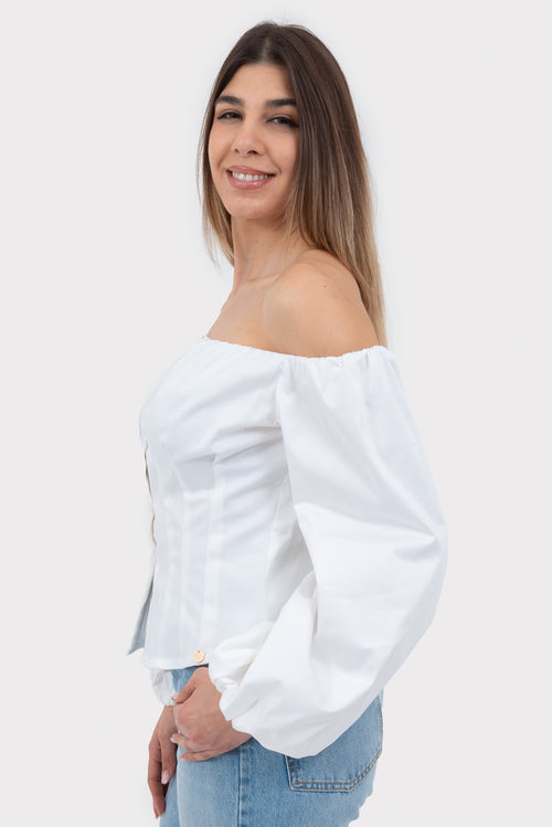 Camicia Bianco OPIUM Milano - OPM-CM-219/COTO