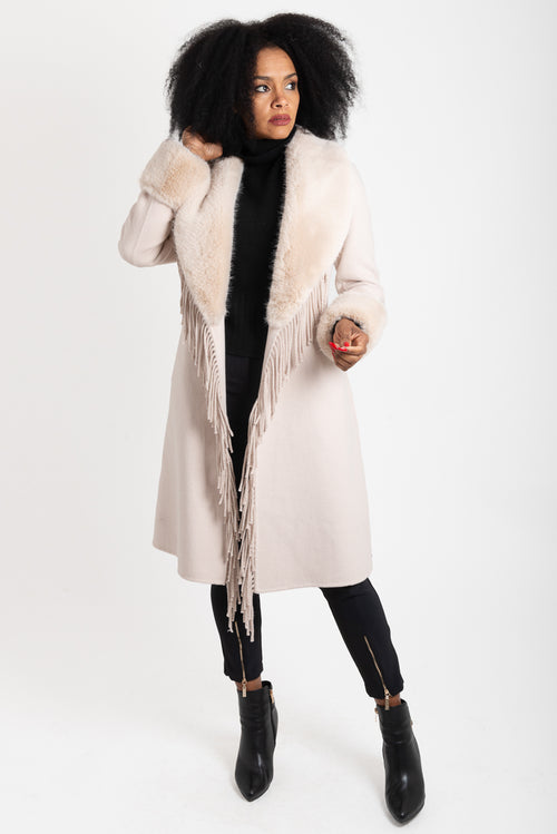 Cappotto Panna OPIUM Milano - GPL-CP-SWC0017