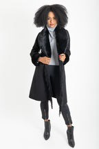 Cappotto Nero OPIUM Milano - GPL-CP-SWC0017