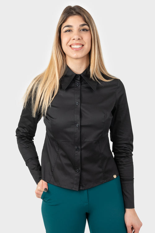 Camicia Nero OPIUM Milano - OPM-CM-211/COTO