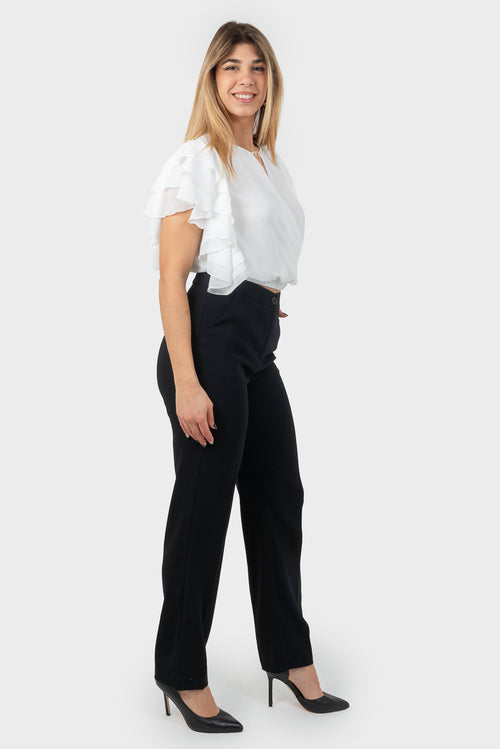 Pantalone Nero OPIUM Milano - OPM-PN-381/EN55